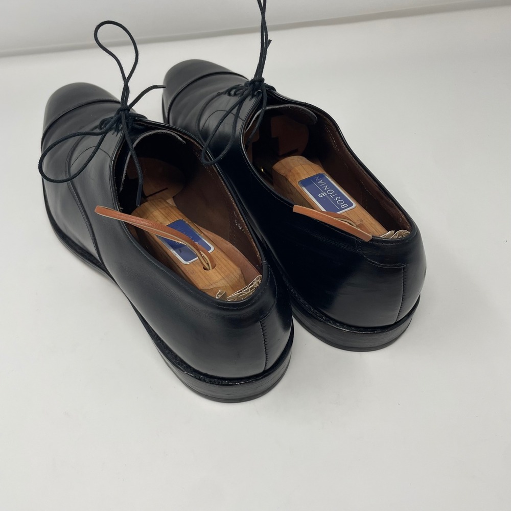 Allen Edmonds Park Avenue Black Leather Cap Toe Oxford Dress Shoes Mens 12 D - Picture 5 of 11
